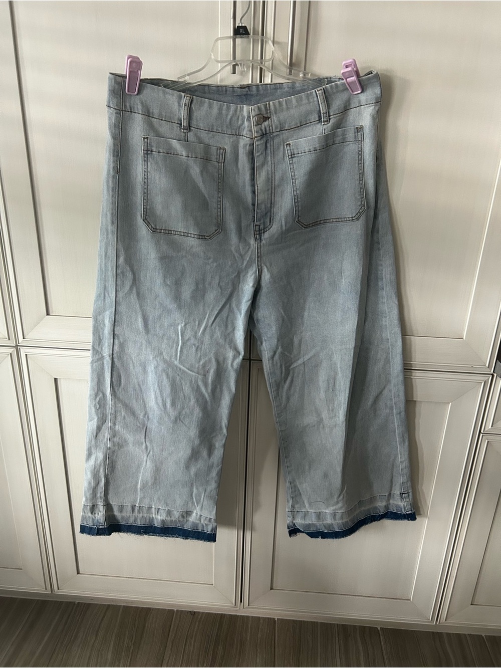 eesome Light Blue Relaxed Denim Jeans